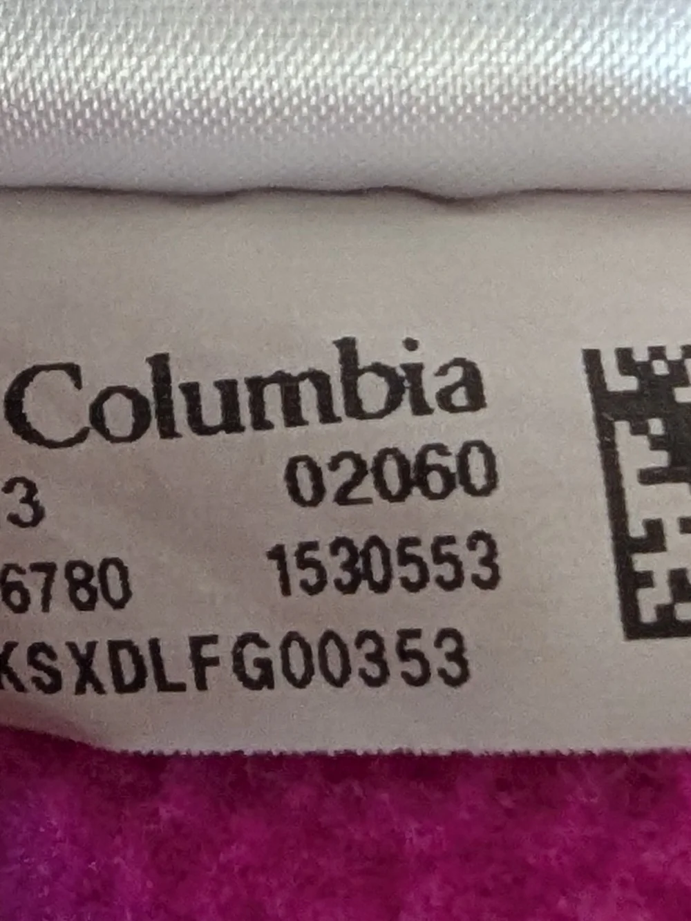 Columbia Baby Fleece Jacket 6-12 Months Pink Polka Dot Trim Hooded Zip Up